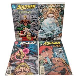DC Comics Vintage Aquaman #40, 41, 47, And 63 Lot Of 4 90's VG